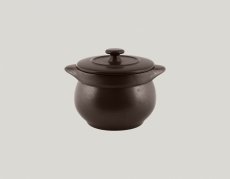 RAK Porcelain RAK Genesis mísa na polévku kulatá s pokličkou 45 cl, kakaová | RAK-GNCFST10CO