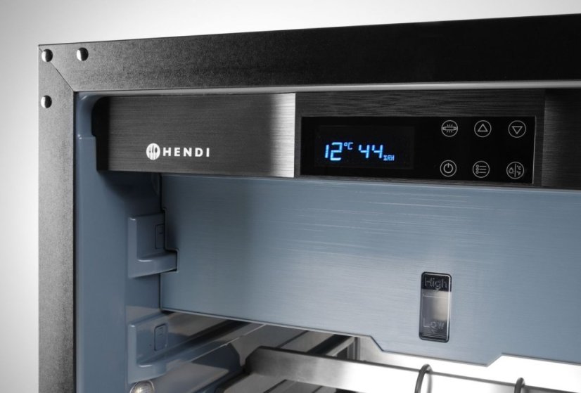 Skřín na suché zrání, Arktic, 352L, Tmavě šedá, 230V/170W, 710x595x(H)1720mm