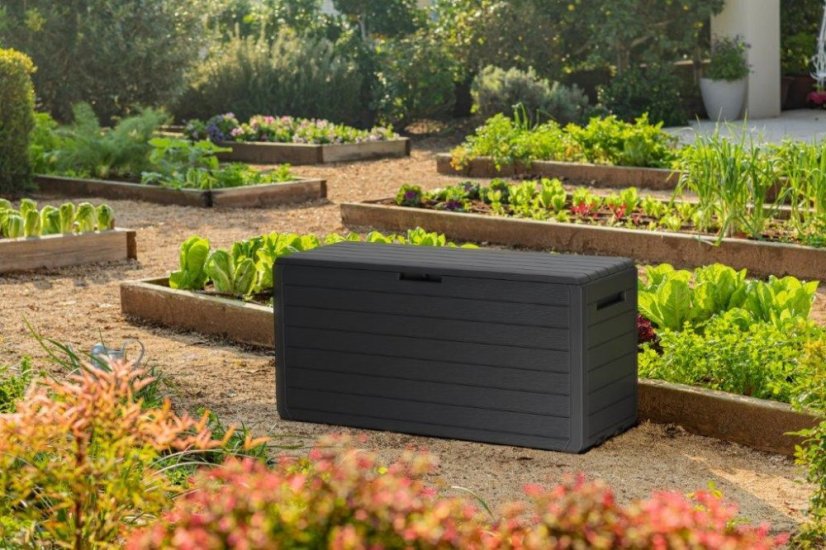 Zahradní box Keter Atlas 270 l grafitový
