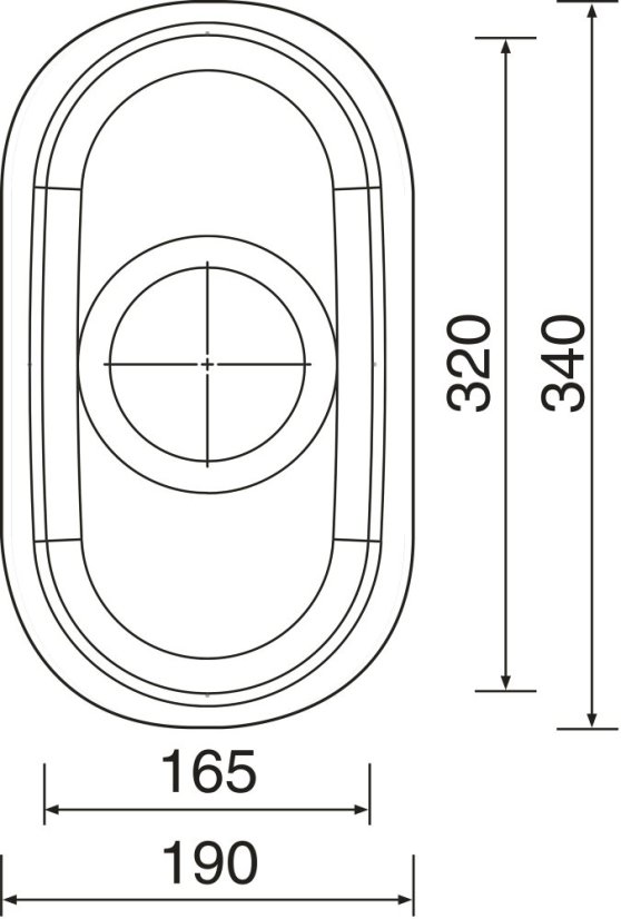 Sinks UNDERMOUNT 190 V 0,7mm matný