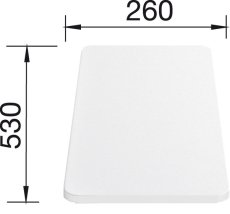 Krájecí deska plast  MEDIAN 260x530
