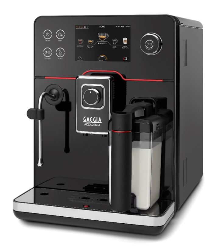 Automatický kávovar Gaggia New Accademia Black Glass