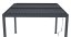 Bioklimatická pergola G21 Austin 3x3 m, antracitová hliníková