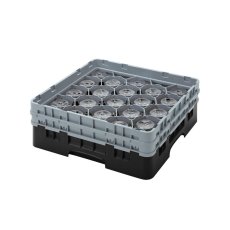 Cambro Koš Camrack 20 pozic, výška sklenice 17,4 cm - Černá