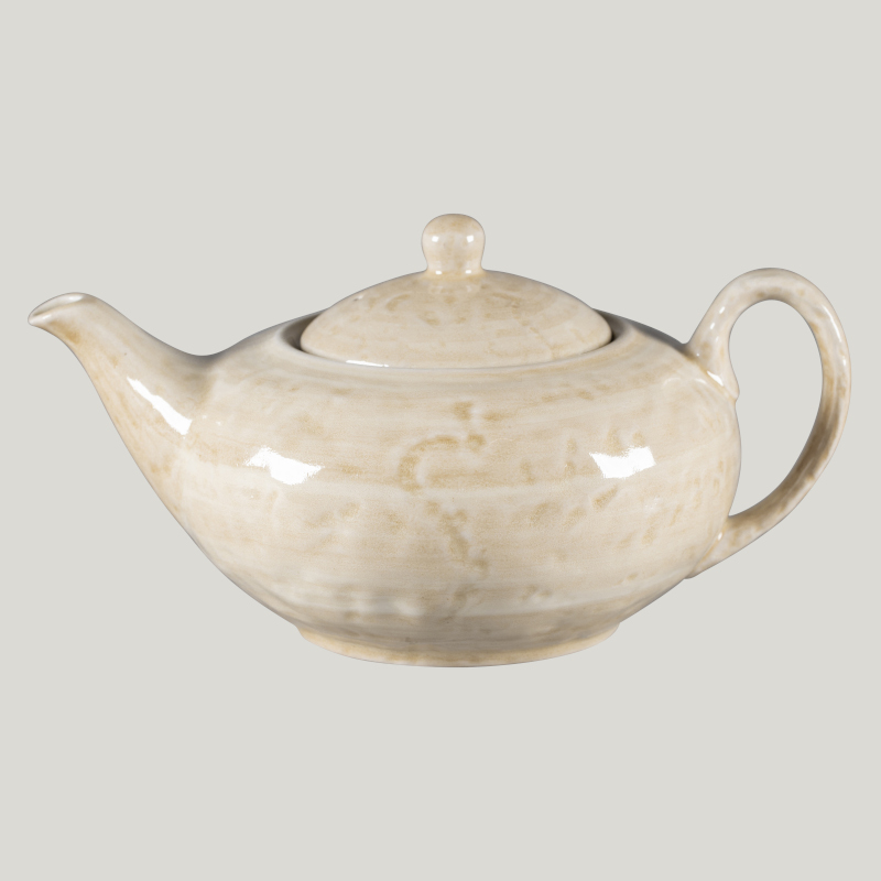 RAK Porcelain Krush konvička s víkem 60 cl, béžová RAK Porcelain Krush konvička s víkem 60 cl, béžová