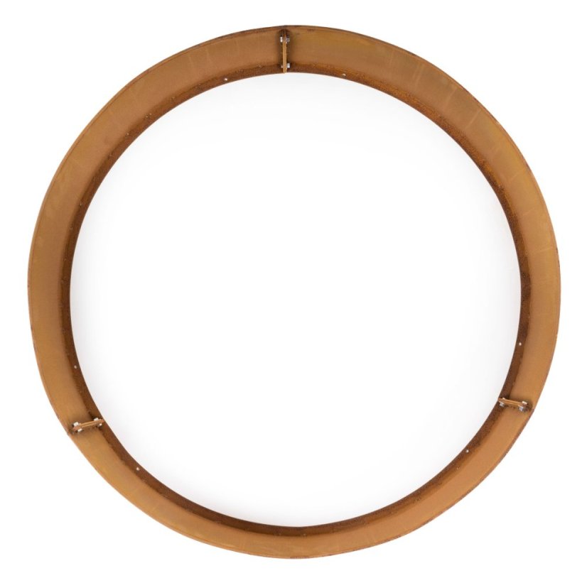 Zahradní obrubník G21 90 x 20 cm, kruhový, Corten