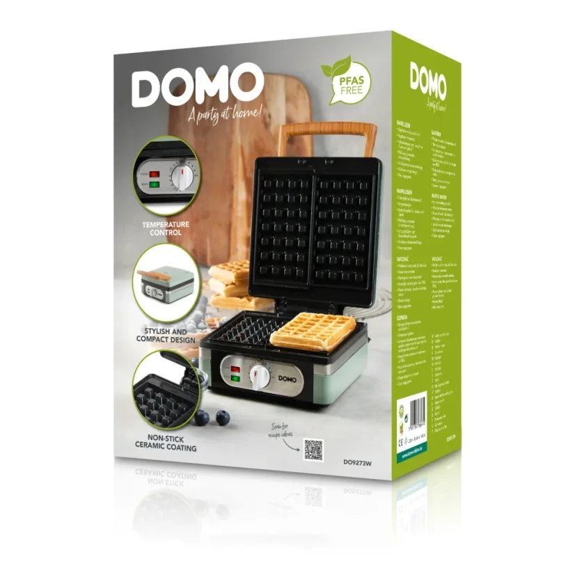 Vaflovač pro belgické vafle DOMO DO9273W