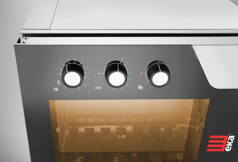 Konvektomat Millennial Smart Gastro, 7x GN 1/1 - elektromechanicky ovládaný, elektrický, Tecnoeka, Millennial Smart, 400V/10400W, 730x855x(H)850mm