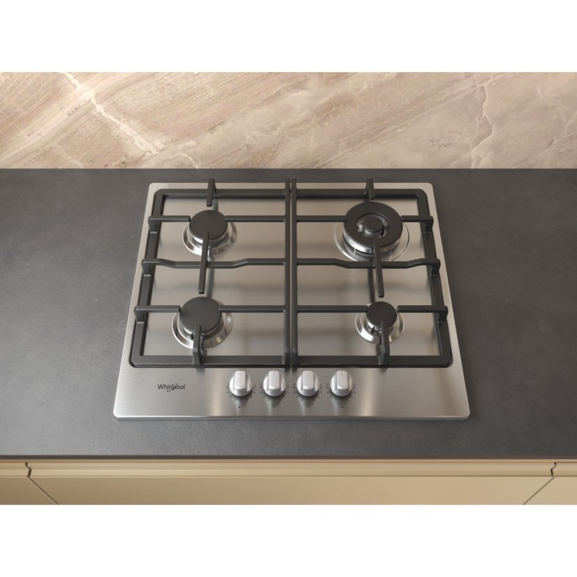 Plynová varná deska Whirlpool TGML661IXR