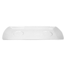 RAK Porcelain RAK Minimax podnos sandwich, 2 segmenty 35 × 15 cm | RAK-OPSP35IN