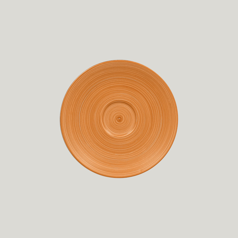 RAK Porcelain RAK Trinidad podšálek pr. 15 cm, oranžový | RAK-TRCLSA15BC RAK Porcelain RAK Trinidad podšálek pr. 15 cm, oranžový | RAK-TRCLSA15BC