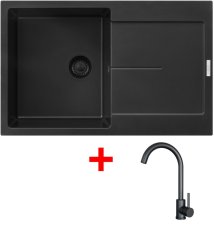 Sinks ULTIMA 790 BL Pureblack + ARCO černá matná