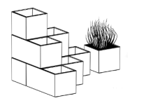 Květináč Prosperplast MADERA CASE eco wood 77 cm bílý eco