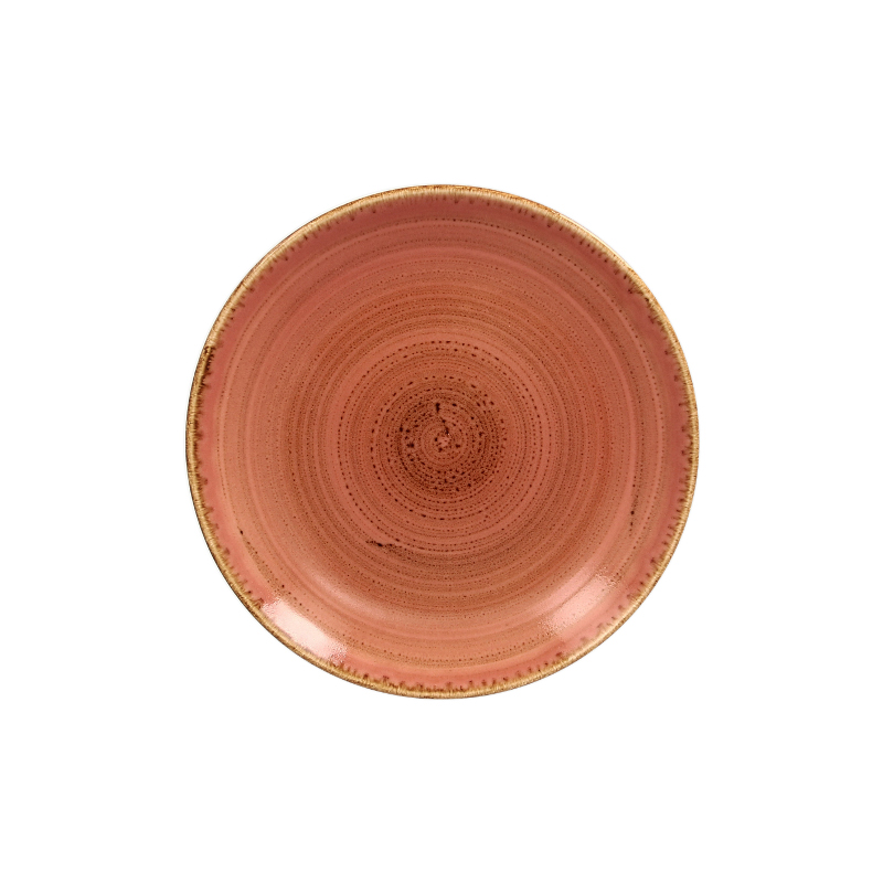 RAK Porcelain RAK Twirl talíř mělký 18 cm – coral | RAK-TWNNPR18CO RAK Porcelain RAK Twirl talíř mělký 18 cm – coral | RAK-TWNNPR18CO