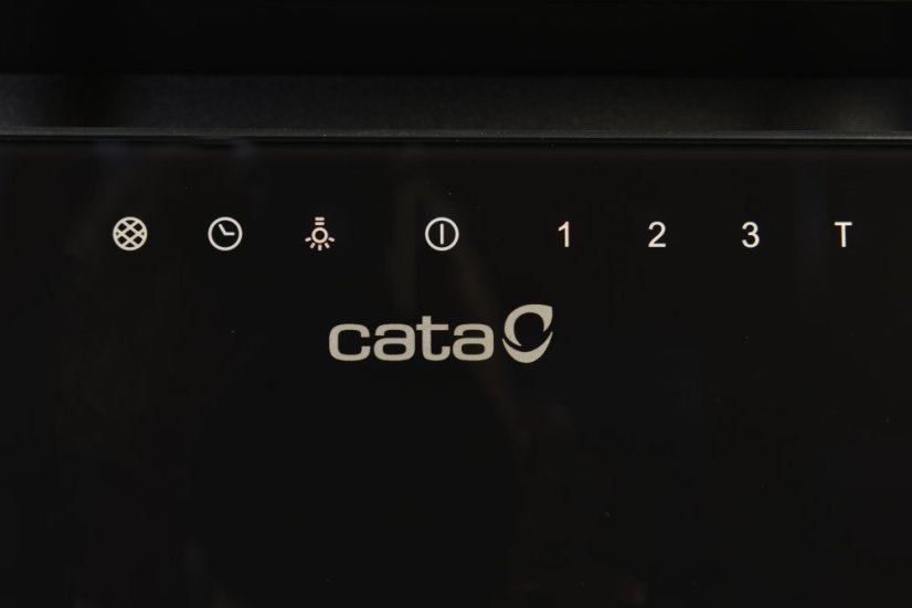 Vestavná digestoř Cata GC DUAL 45 Černé sklo