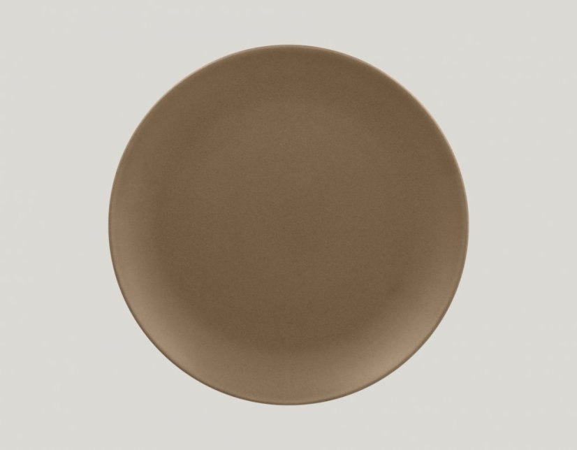 RAK Porcelain RAK Genesis talíř mělký pr. 27 cm, hnědá | RAK-GNNNPR27CR