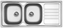 Sinks OKIO 1160 DUO V 0,6mm matný