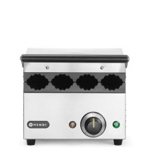 Kontaktní gril na párek v rohlíku a wrapy, HENDI, 230V/1800W, 385x285x(H)254mm