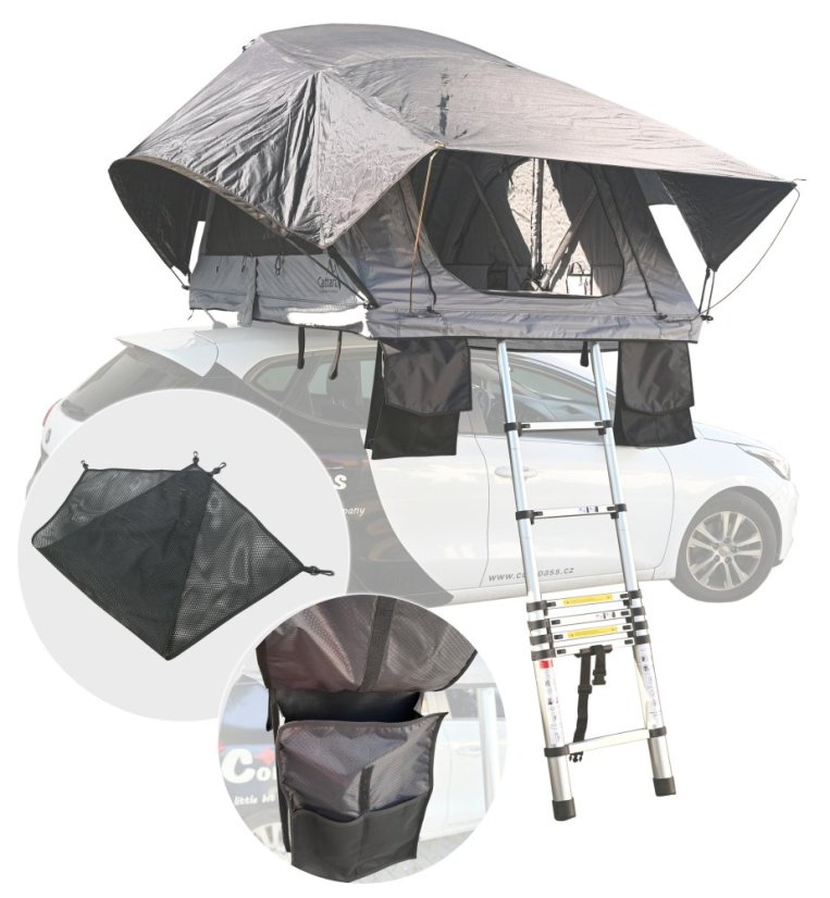 Cattara Střešní stan CARPATI pro 2-3 osoby 240x140x130cm PU2500mm