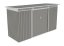 Zahradní domek G21 GRAH 483 - 340 x 142 cm, metalický šedý