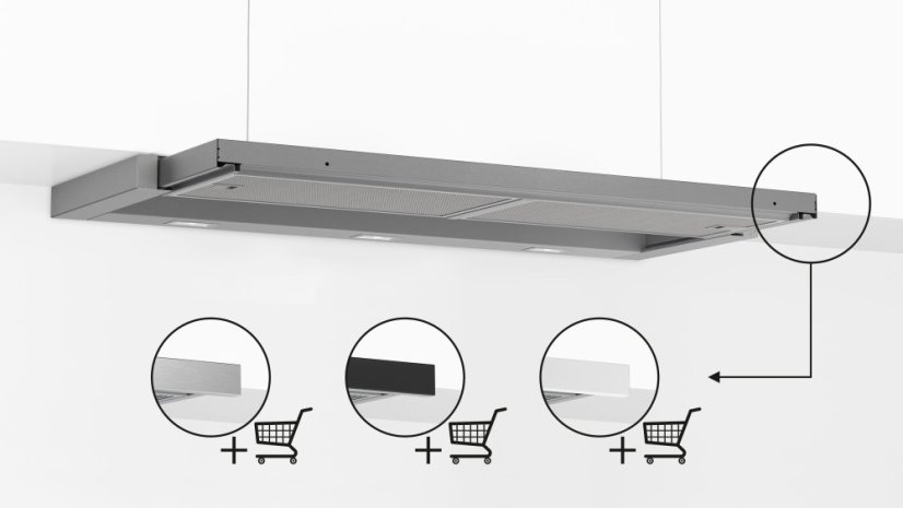 Výsuvná digestoř Bosch DFR097A52