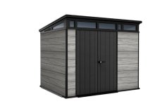 Zahradní domek Keter PENT Signature 9x7 Storm Grey, s podlahou