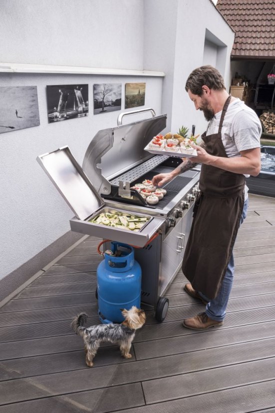 Plynový gril G21 Mexico BBQ Premium line, 7 hořáků + zdarma redukční ventil
