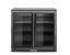 Barová chladnička s dvojitými posuvnými dveřmi, Arktic, 158L, Černá, 230V/160W, 520x900x(H)870mm