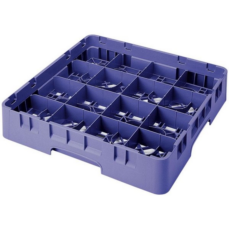 Cambro Koš Camrack 16 pozic, výška sklenice 23,8 cm - Modrá Cambro Koš Camrack 16 pozic, výška sklenice 23,8 cm - Modrá