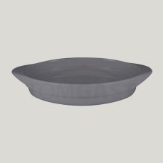 RAK Porcelain RAK Chef's Fusion pekáč oválný 31 × 21 cm, šedý | RAK-CFOD37GYBD