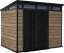 Zahradní domek Keter PENT Signature 9x7 Ashwood, s podlahou