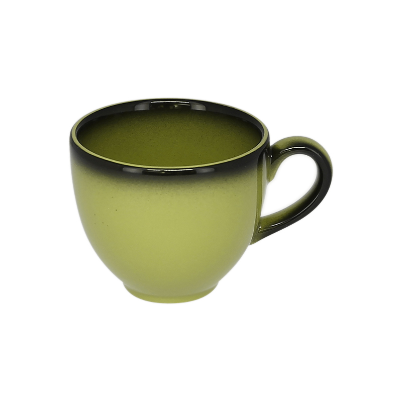 RAK Porcelain RAK Šálek na kávu 20 cl, zelená | RAK-LECLCU20LG RAK Porcelain RAK Šálek na kávu 20 cl, zelená | RAK-LECLCU20LG