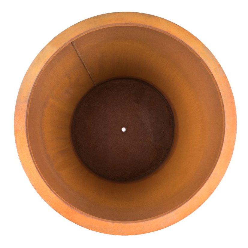 Květináč G21 Corten Round, 55 x 75 x 55 cm