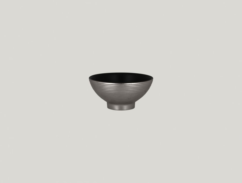 RAK Porcelain RAK Antic kulatá mísa 28 cl, stříbrná | RAK-MAEVBI12SB