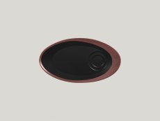 RAK Porcelain RAK Antic oválný podšálek pro MAGICU23/MAGICU09, bronzový | RAK-MAGISA29BB