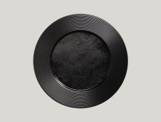 RAK Porcelain RAK Talíř mělký 33 cm – černá | RAK-EDFP33