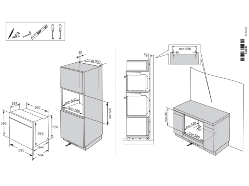 Vestavná trouba Gorenje BOS6727SYB