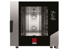 Konvektomat Millenial Black Mask Bakery 6× 600×400 mm, elektrická, Tecnoeka, 400V/10400W, 850x1035x(H)850mm