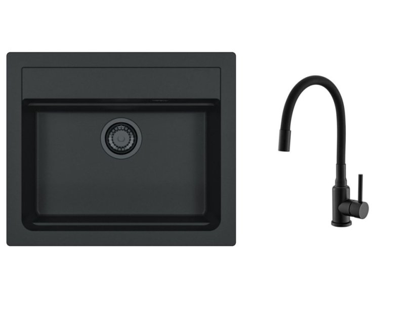 Alveus SET ALVEUS ATROX 30 ČERNÝ A90 BLACK EDITION + BATERIE MINTAS 91/MATT
