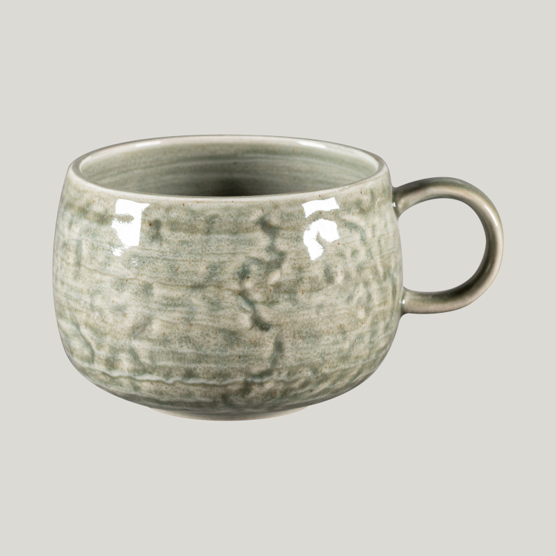 RAK Porcelain Krush šálek na kávu 30 cl, zelený