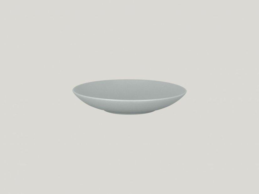 RAK Porcelain RAK Talíř hluboký coupe 23 cm, šedá | RAK-NFNNDP23PG