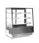Vitrína se 3 policemi, Arktic, Černá, 230V/490W, 833x1200x(H)1460mm