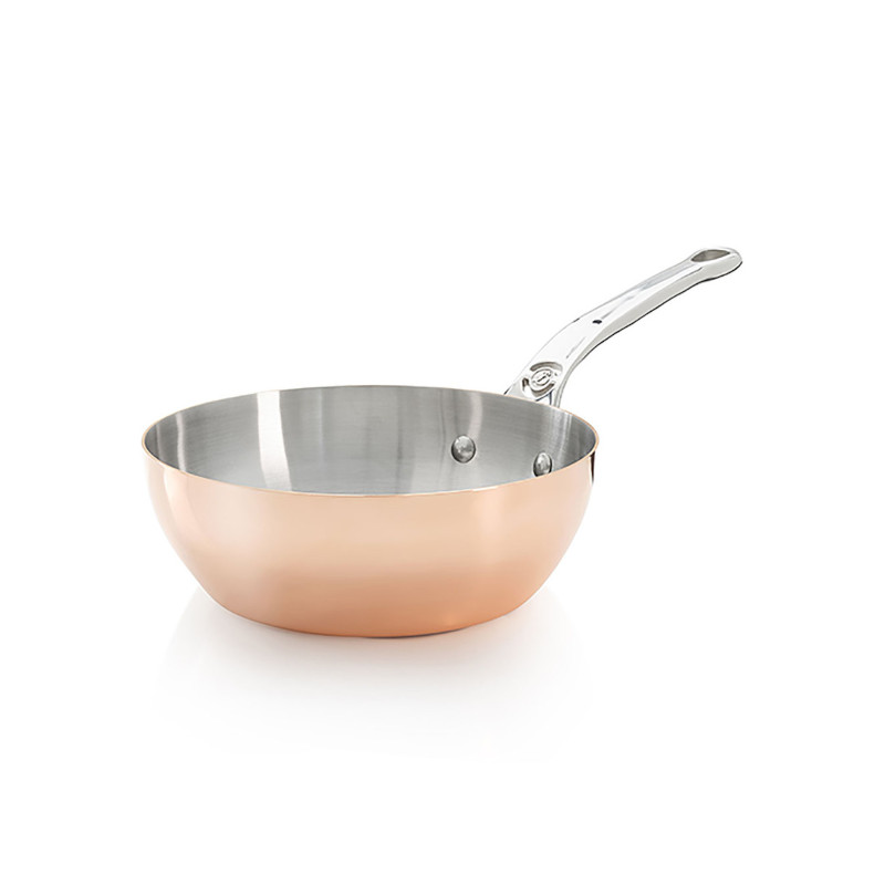 de Buyer Prima Matera rendlík měděný konický na indukci 24 cm de Buyer Prima Matera rendlík měděný konický na indukci 24 cm