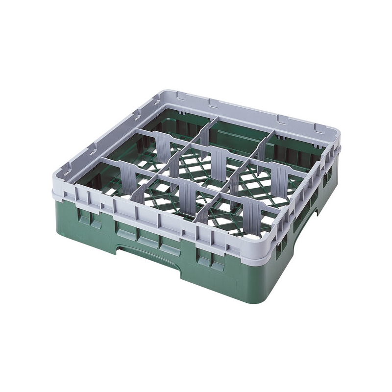 Cambro Koš Camrack 9 pozic, výška sklenice 9 cm - Zelená Cambro Koš Camrack 9 pozic, výška sklenice 9 cm - Zelená