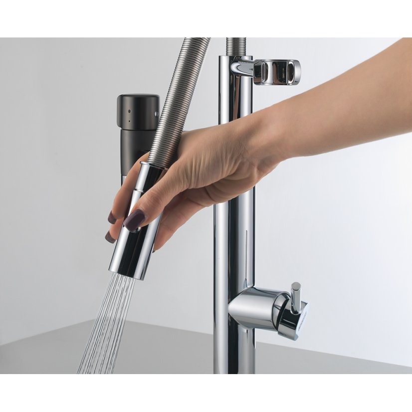 Franke Vital Tap chrom/gun metal se sprchou