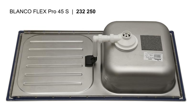 Blanco FLEX Pro 45 S Nerez přírodní lesk oboustranné provedení (232887+232250)