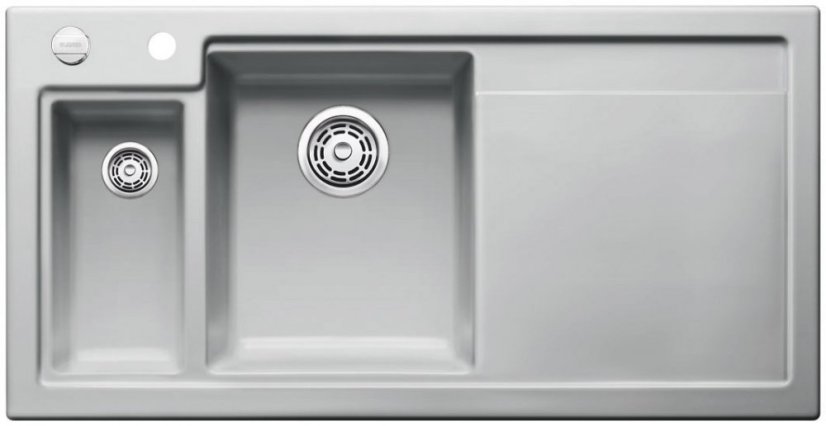 Blanco AXON II 6 S Keramika aluminium dřez vlevo s excentrem přísluš. ano