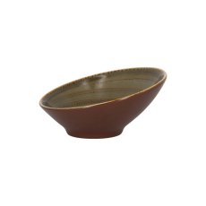 RAK Porcelain RAK Twirl miska zkosená 22 cm – alga | RAK-TWBUBA22AL