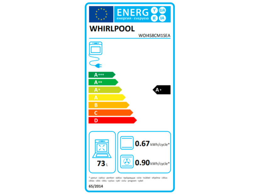 Vestavná trouba Whirlpool WOI4S8CM1SEA