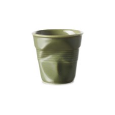 Revol Froissés pohárek 80 ml, khaki